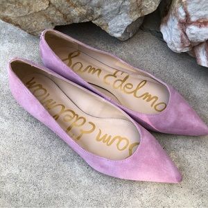 Sam Edelman Pointed Suede Flat